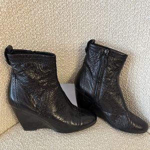 Balenciaga Shoes Balenciaga Wedge Booties Black Size 37 Poshmark